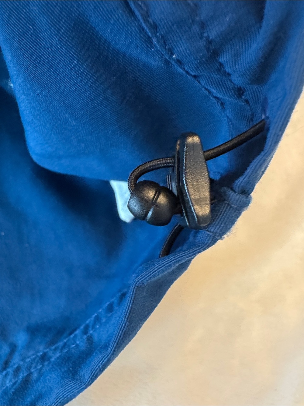 LL Bean Mountain Classic Anorak Women's Red/Blue Hooded 1/2 Zip Pullover, sz XSP - Picture 12 of 13